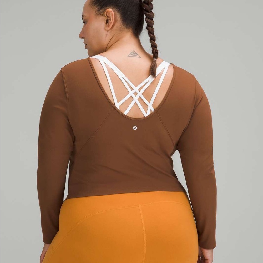 Lululemon Align Long Sleeve Shirt
Roasted Brown size 12
